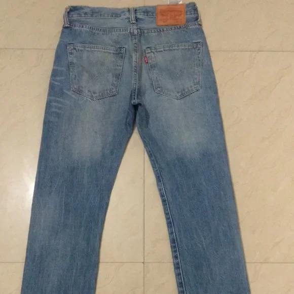 Original 501 Levi's selvedge denim Jeans - Picture 9 of 16